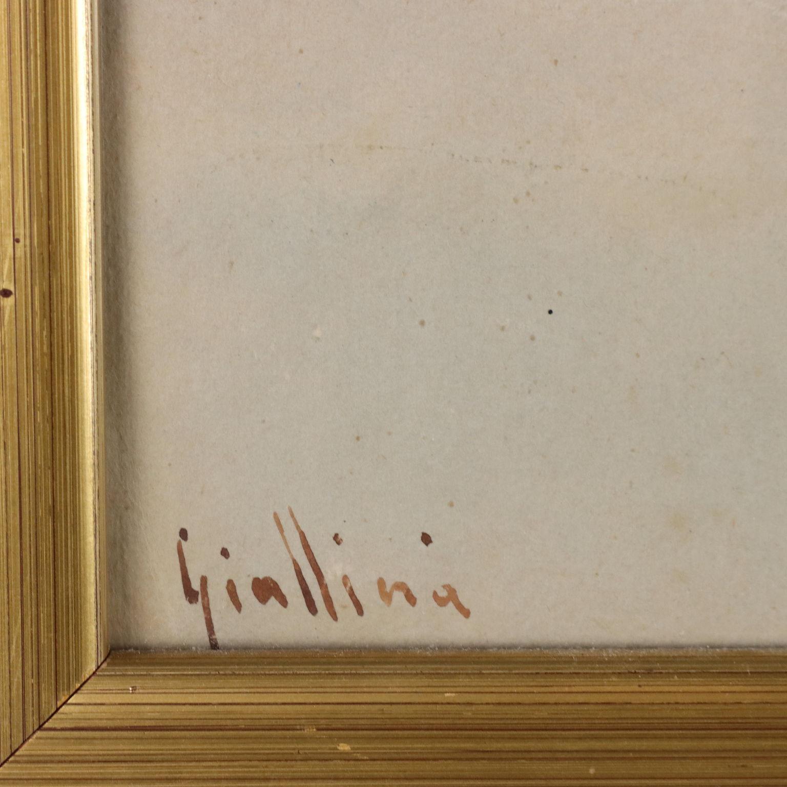 Gemälde von Angelos Giallinas Ansicht von Korfu 19. Jahrhundert im Angebot 5
