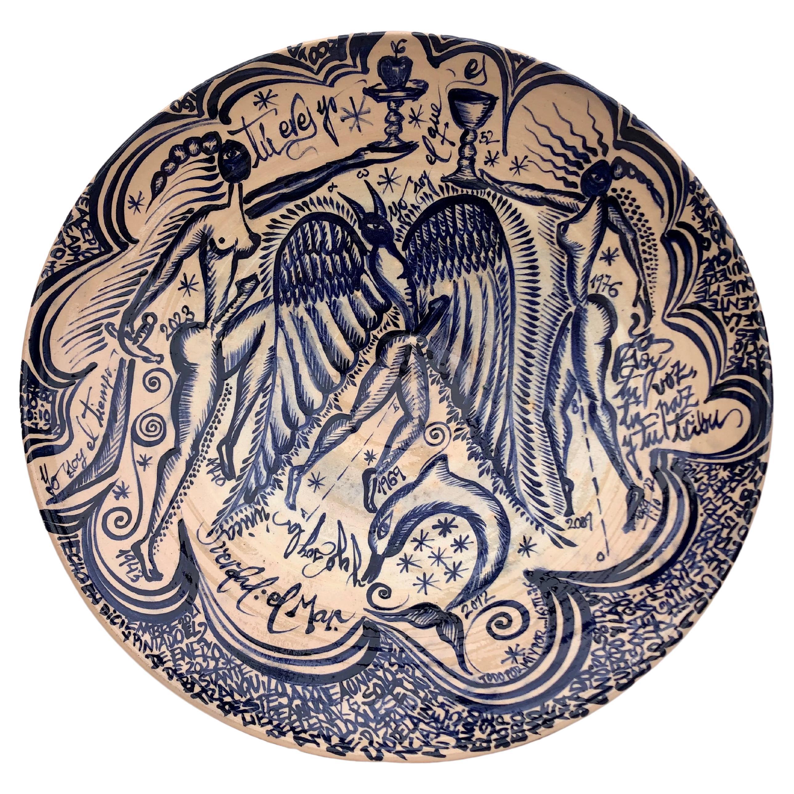 Angels and Demons Plate For Sale