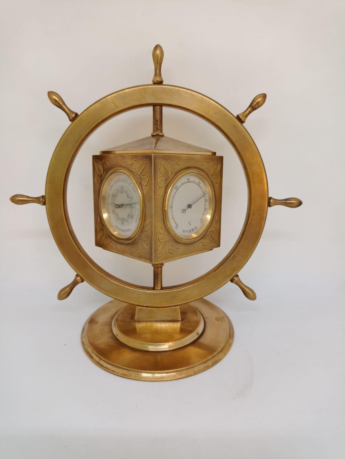 Bronze Angelus Weather Station For Sale