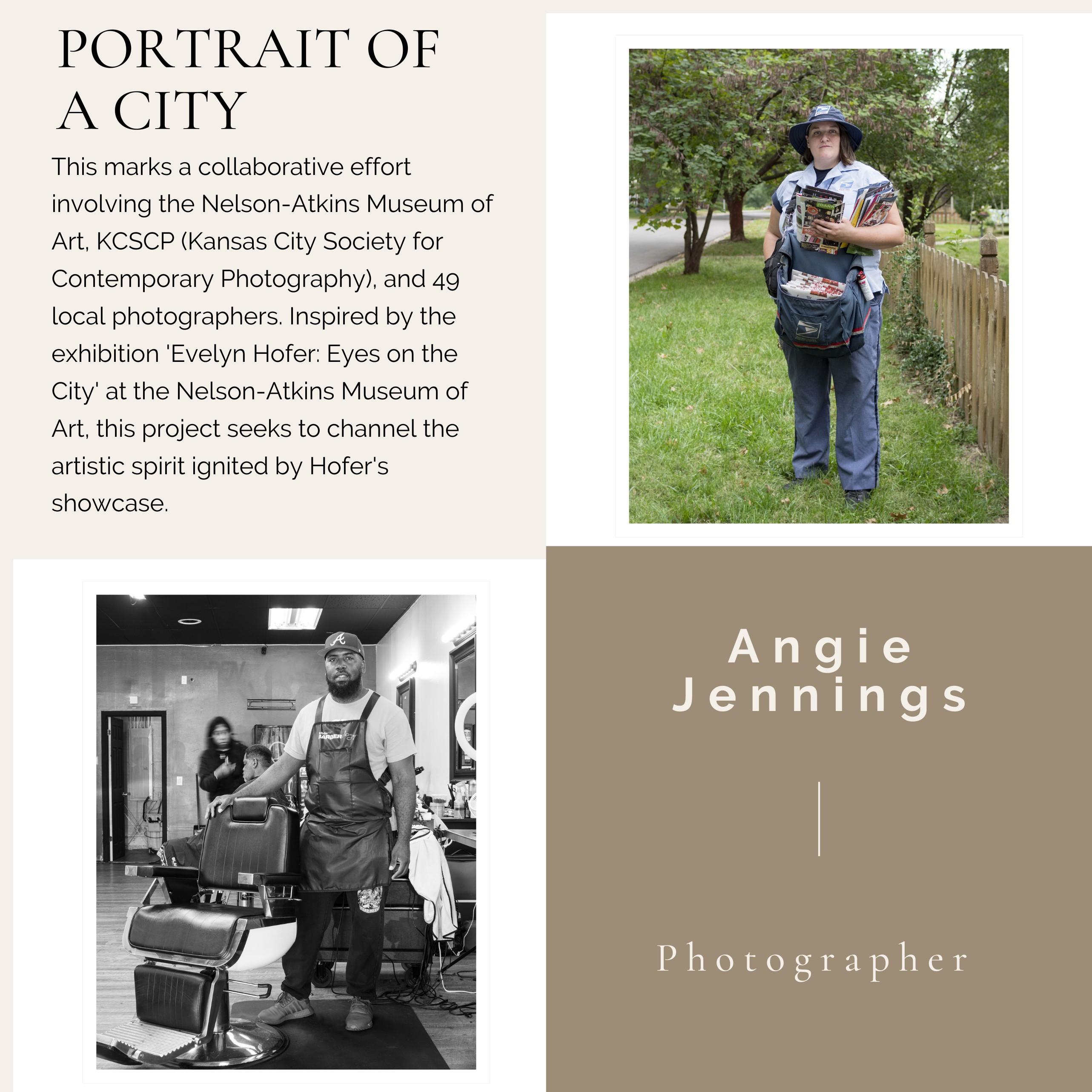 Manuel Manuel, Barber (40% OFF-LIST-Preis) (Schwarz), Portrait Photograph, von Angie Jennings