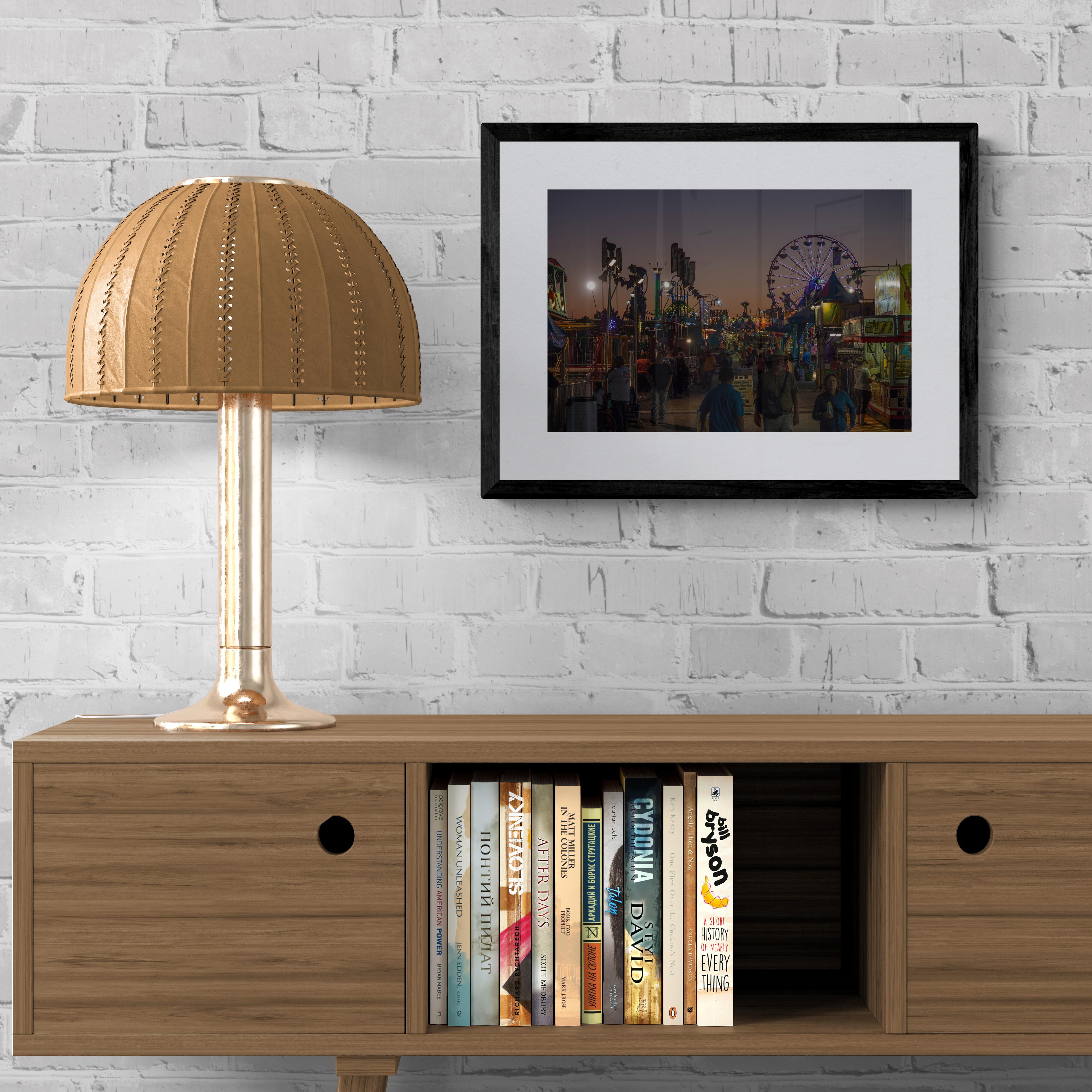 Midway (Americana, Midwest, Classic, Fair, Evening Sky, Sunset, Lights, 30% OFF) en vente 2