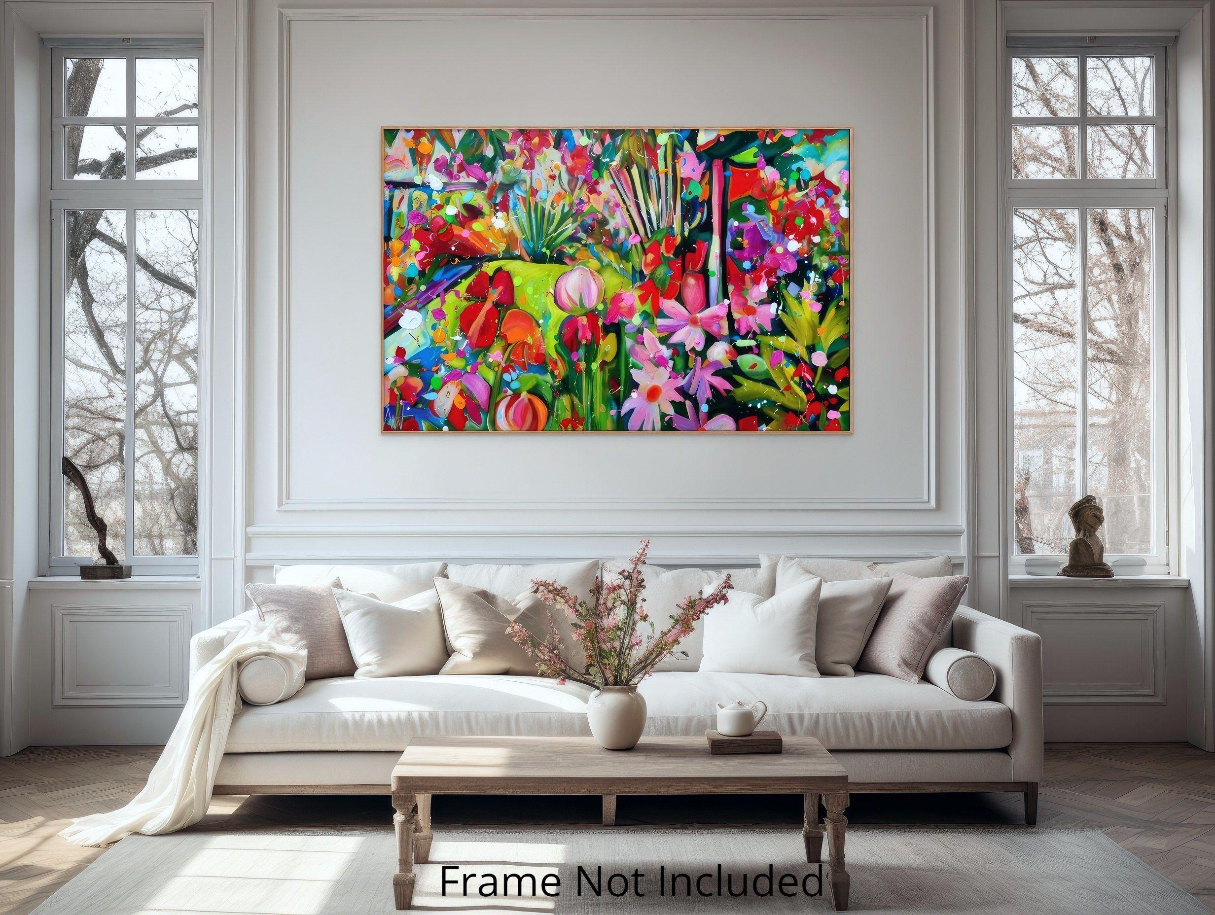 Carnaval, Pintura, Óleo sobre lienzo - Painting Impresionista de Angie Wright