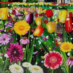 Floral Fiesta!, Painting, Oil on Canvas