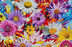 Flor Bomba, Pintura, Óleo sobre lienzo