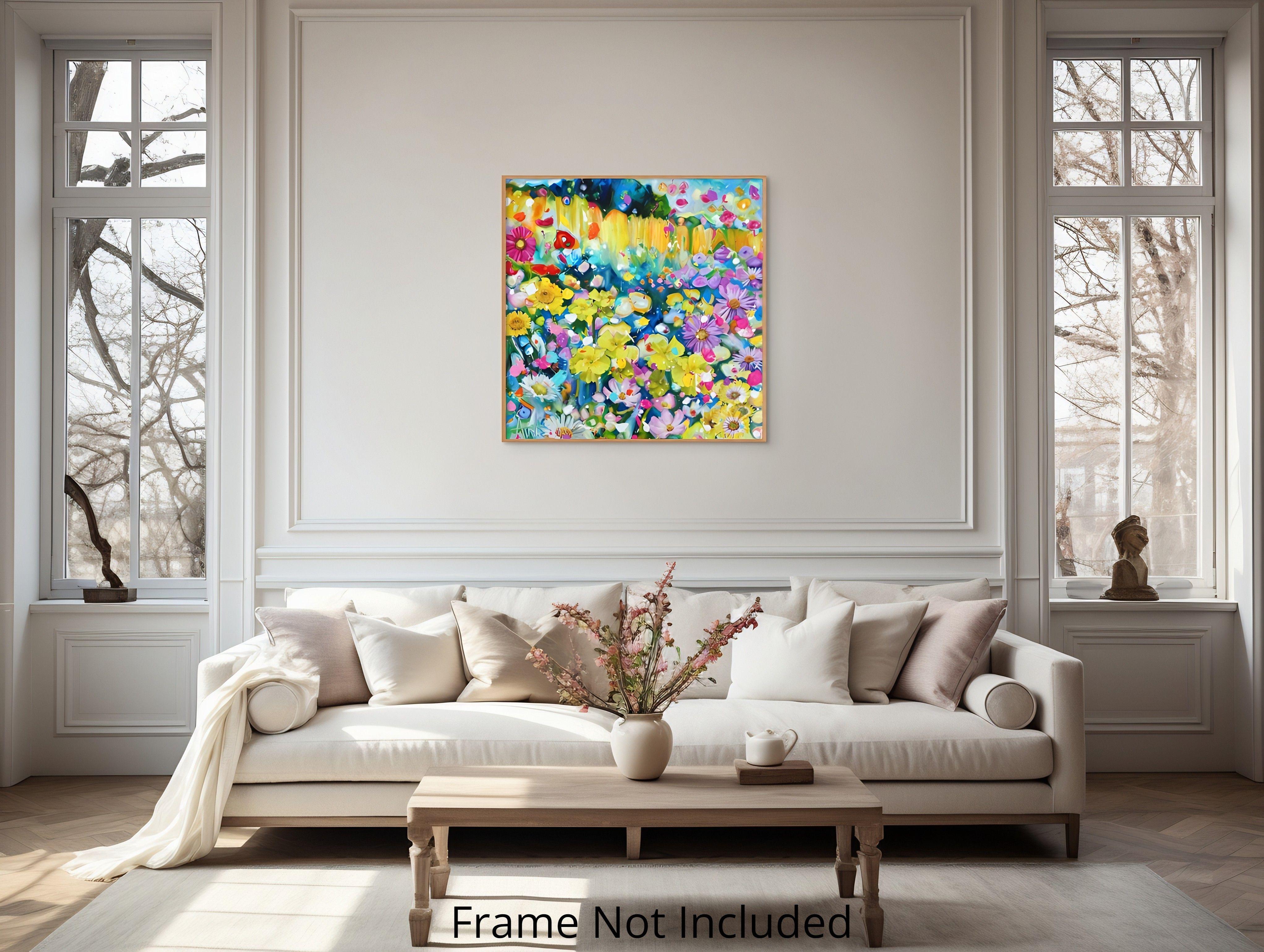 Perfekt Primrose, Gemälde, Öl auf Leinwand – Painting von Angie Wright