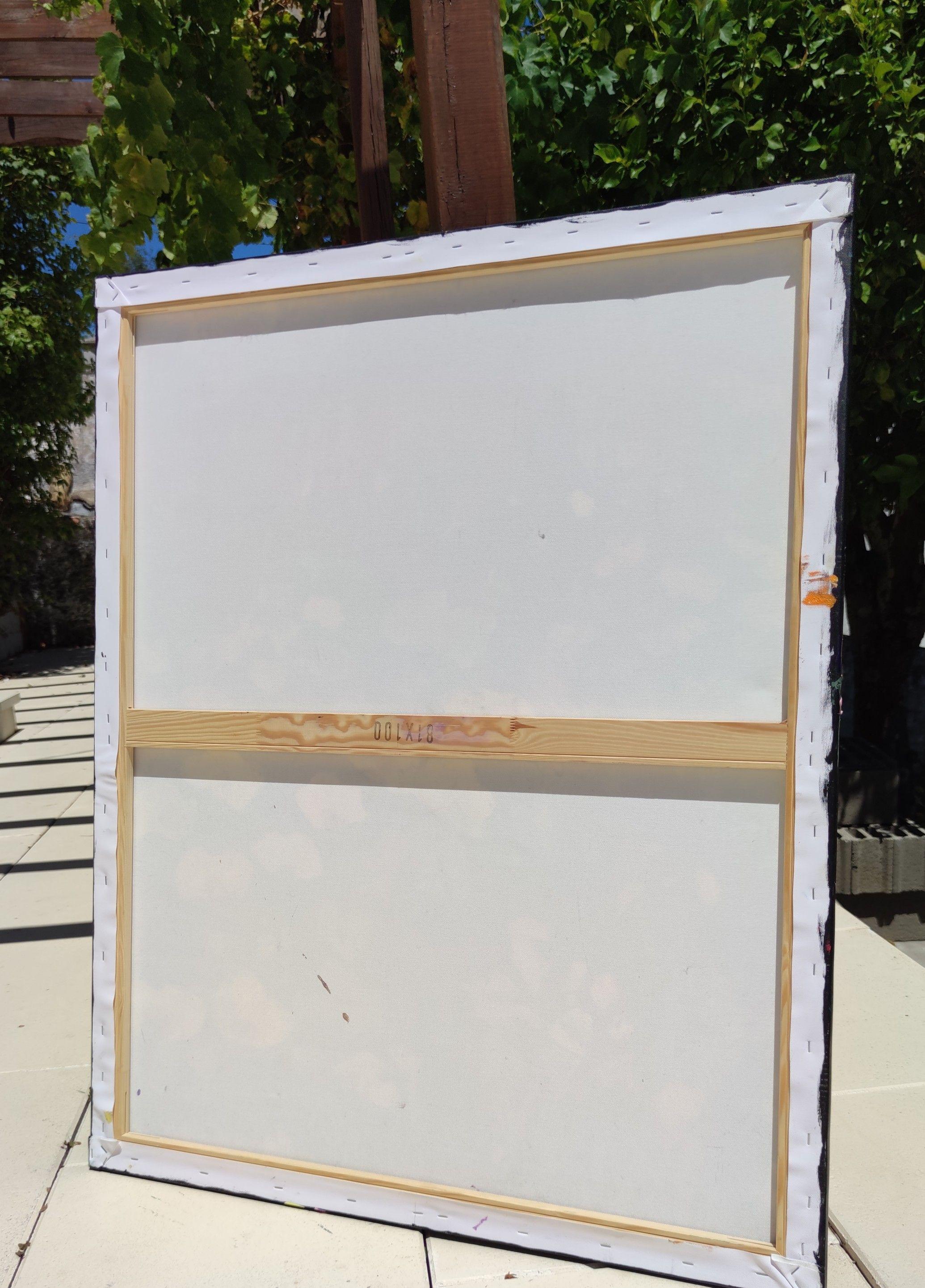 Blütenblattparade, Gemälde, Öl auf Leinwand im Angebot 2