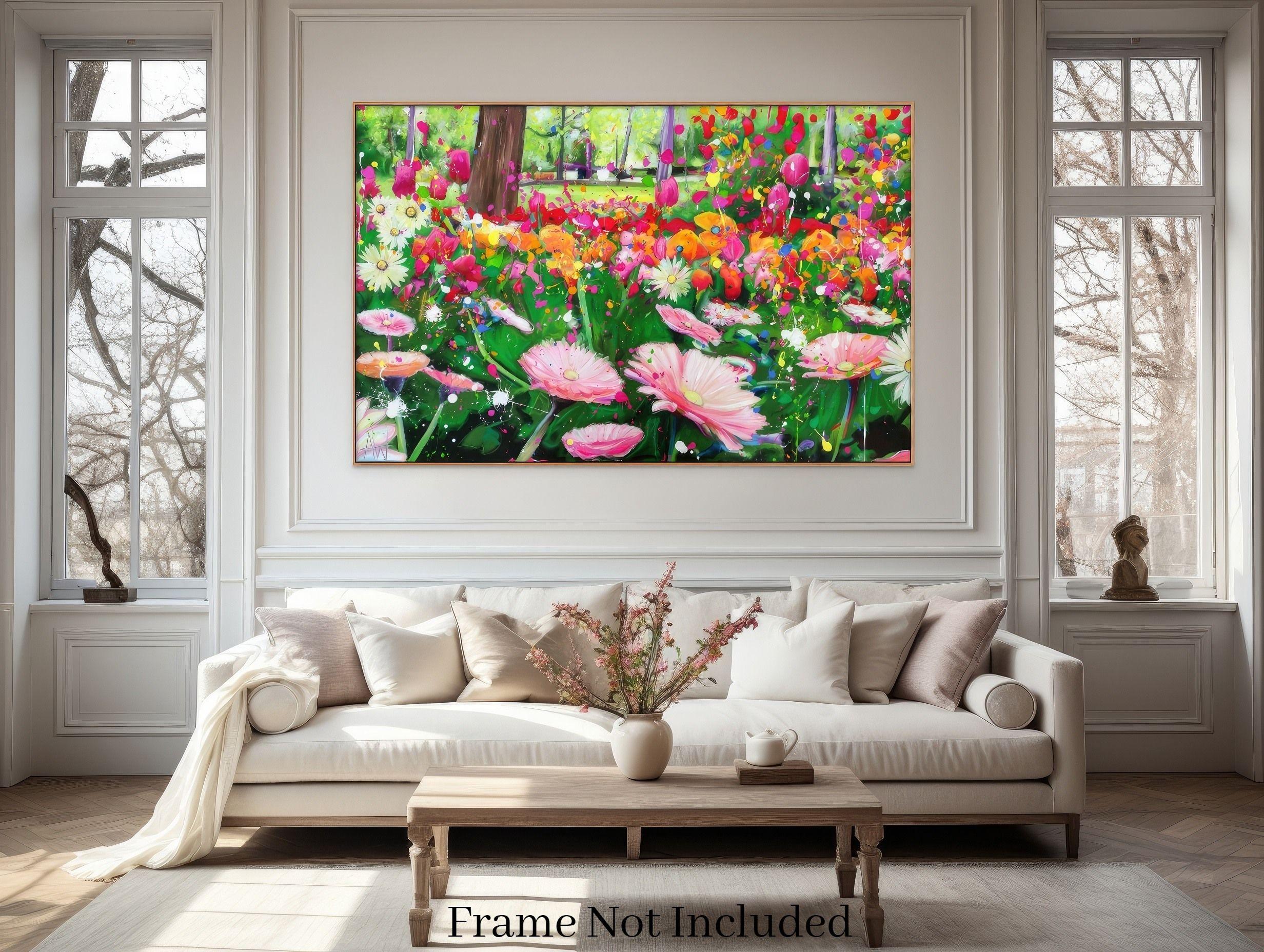 Primavera, Gemälde, Öl auf Leinwand (Expressionismus), Painting, von Angie Wright