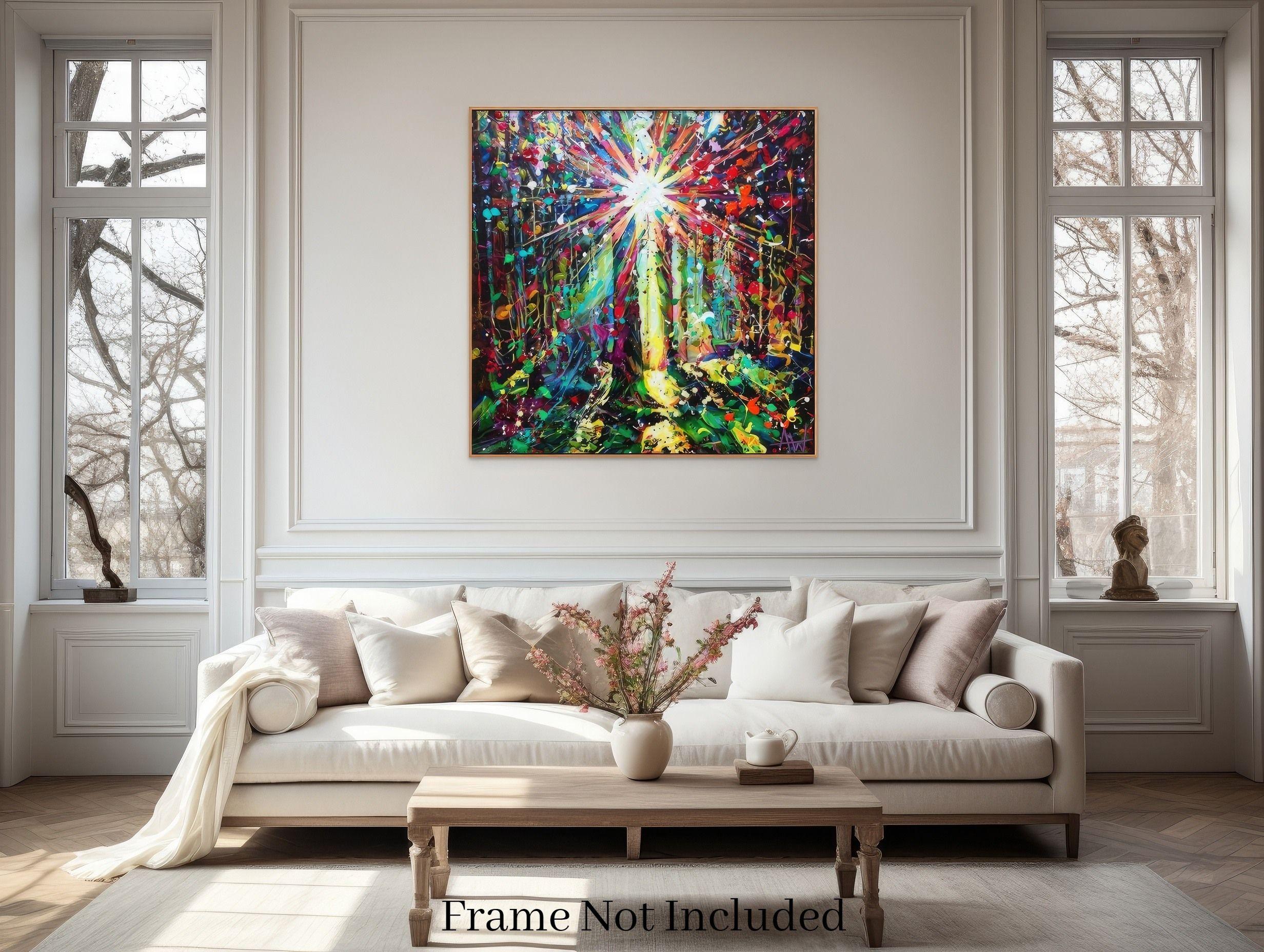 Sentient, Gemälde, Öl auf Leinwand (Impressionismus), Painting, von Angie Wright