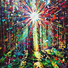Sentient, peinture sur toile