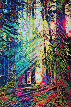Luz brillante, Pintura, Óleo sobre lienzo