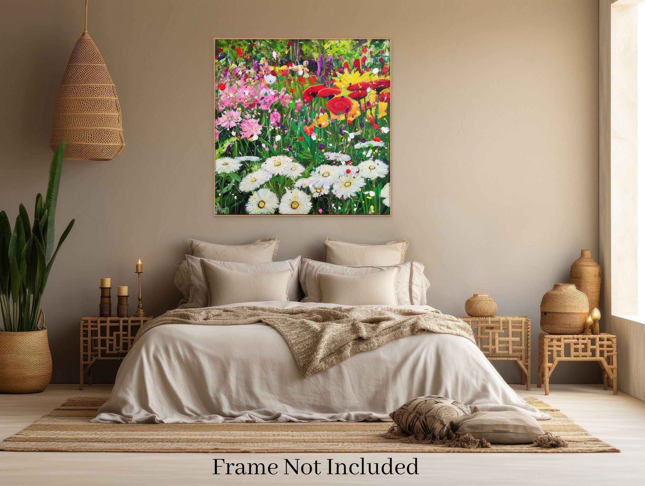 Spring Parade, Gemälde, Öl auf Leinwand (Expressionismus), Painting, von Angie Wright
