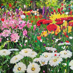 Desfile de primavera, Pintura, Óleo sobre lienzo