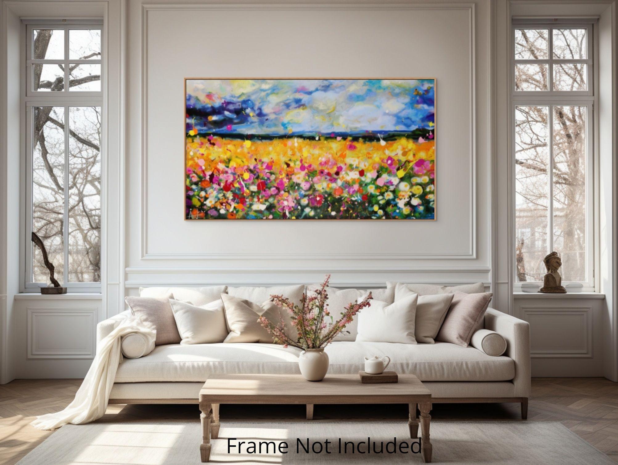 Storm Song, Painting, Oil on Canvas For Sale 1