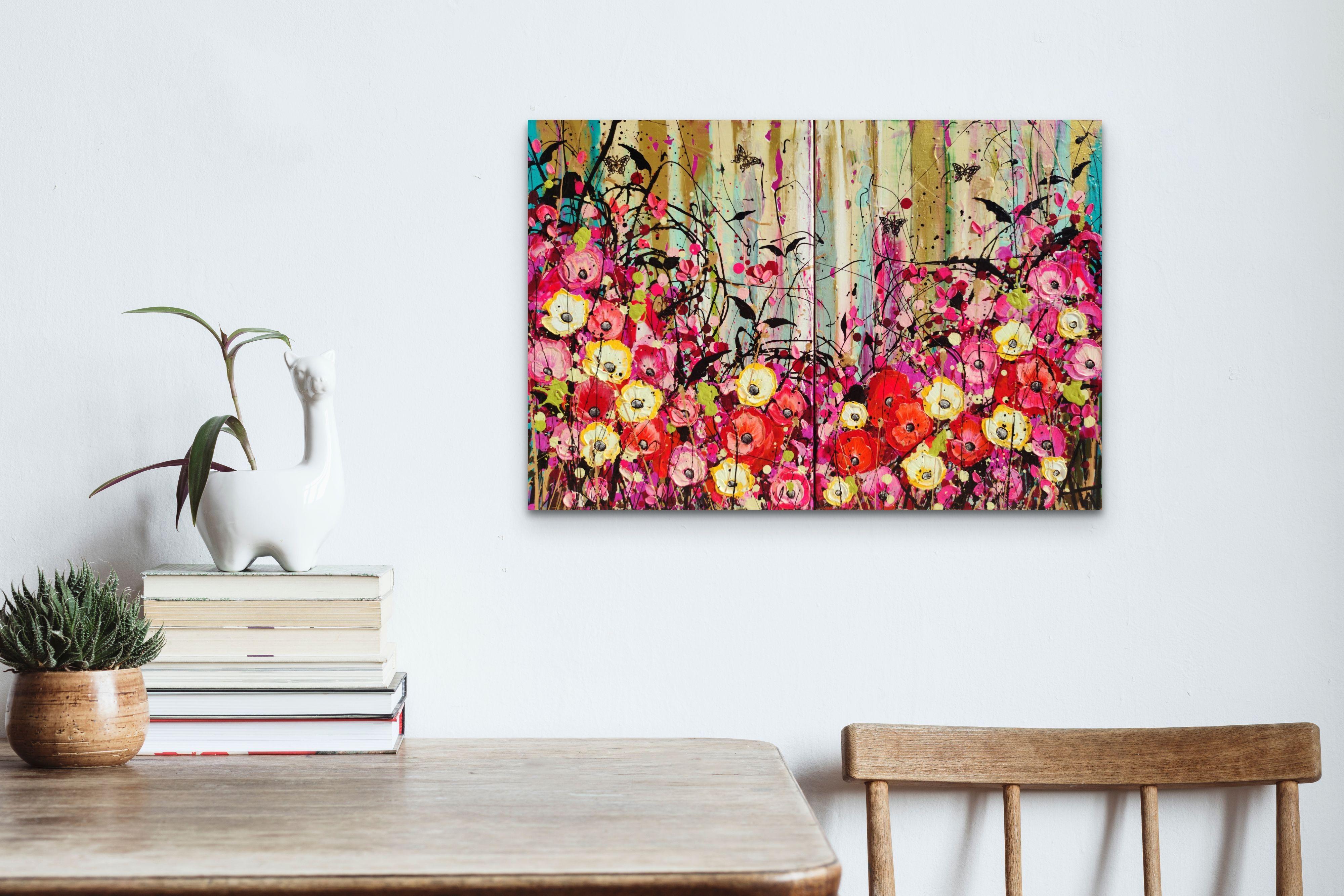 Summer Jewels - Diptych, Painting, Oil on Canvas 1