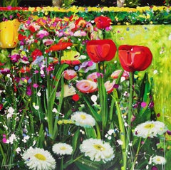 Tulips, Painting, Oil on Canvas