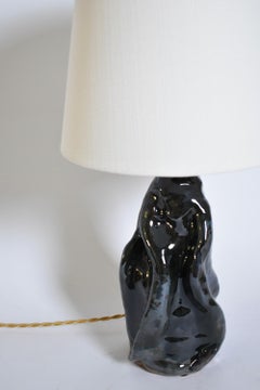 "Angkor" 33cm blue green lamp, Barracuda Edition.
