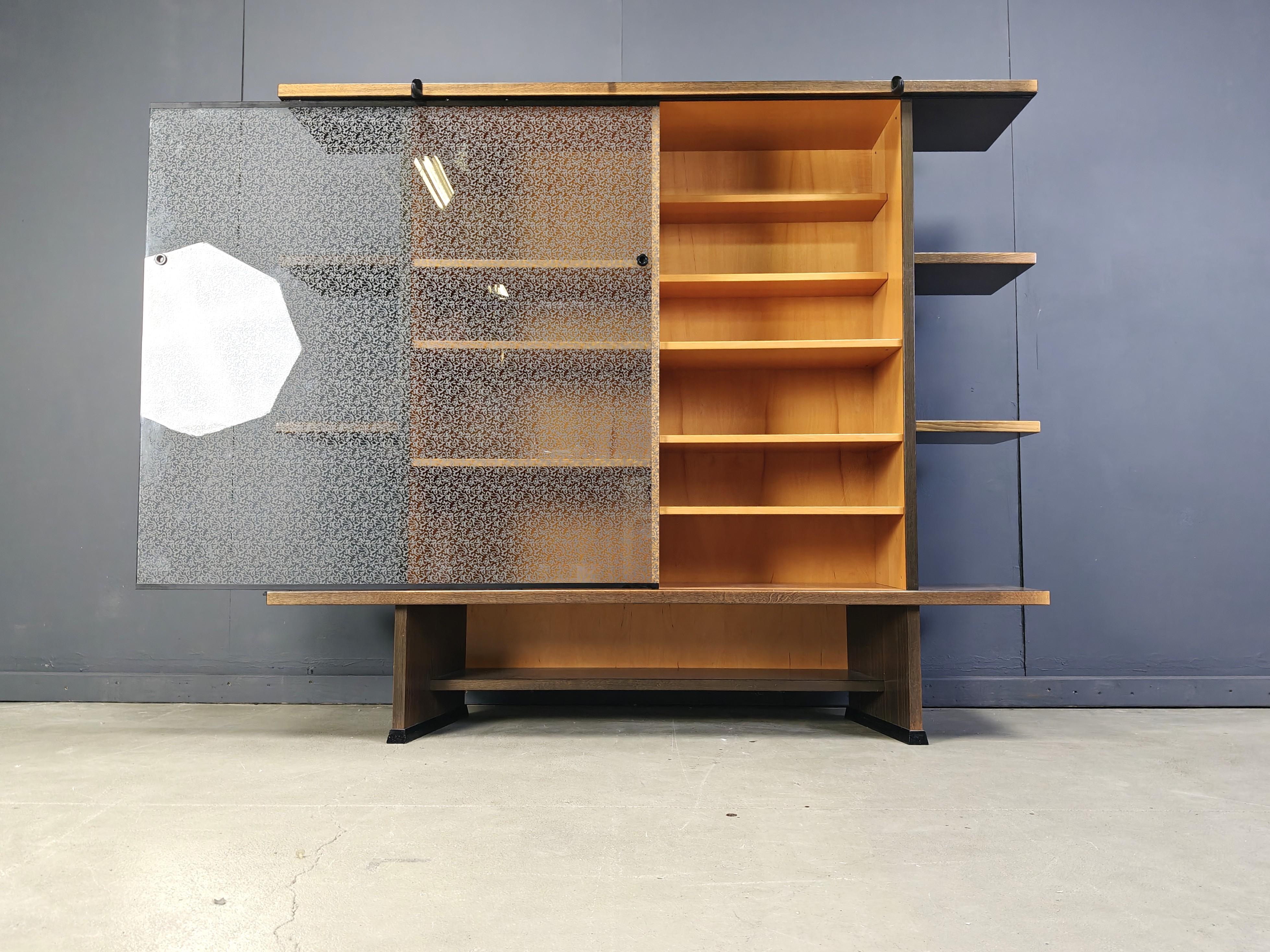 Winkelkabinett von Francesco Binfare für Cassina, 1980 (Postmoderne) im Angebot