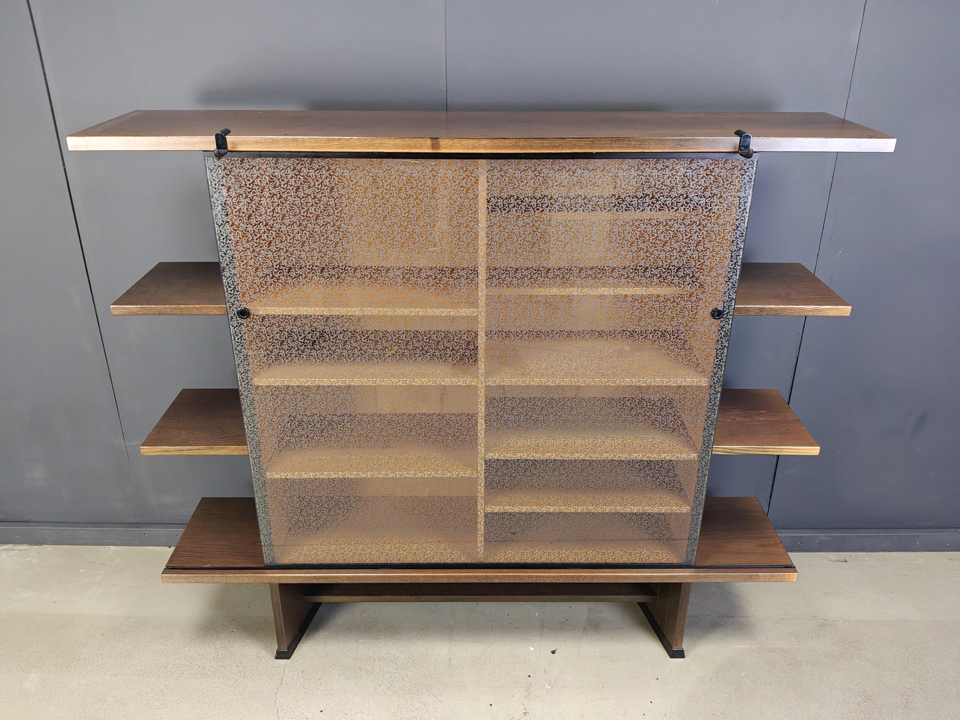 Winkelkabinett von Francesco Binfare für Cassina, 1980 im Angebot 2