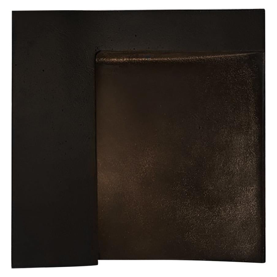 Angle Indoor/Outdoor Matte Black Wet-Rated Sconce/Light