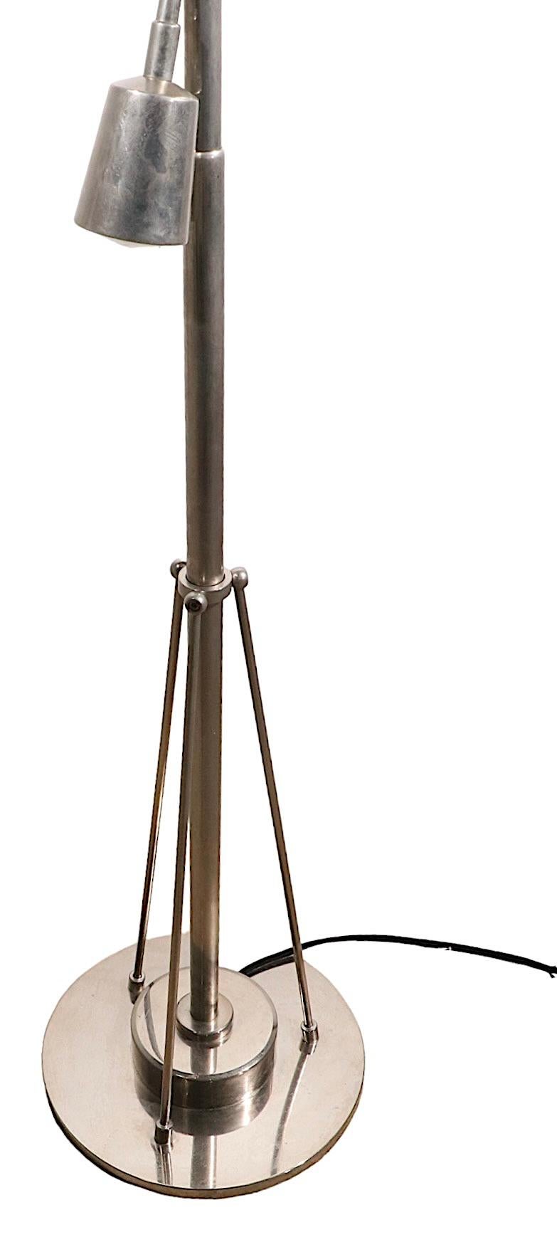 Angle Poise Floor Lamp After Buquet EB 27 For Sale 4