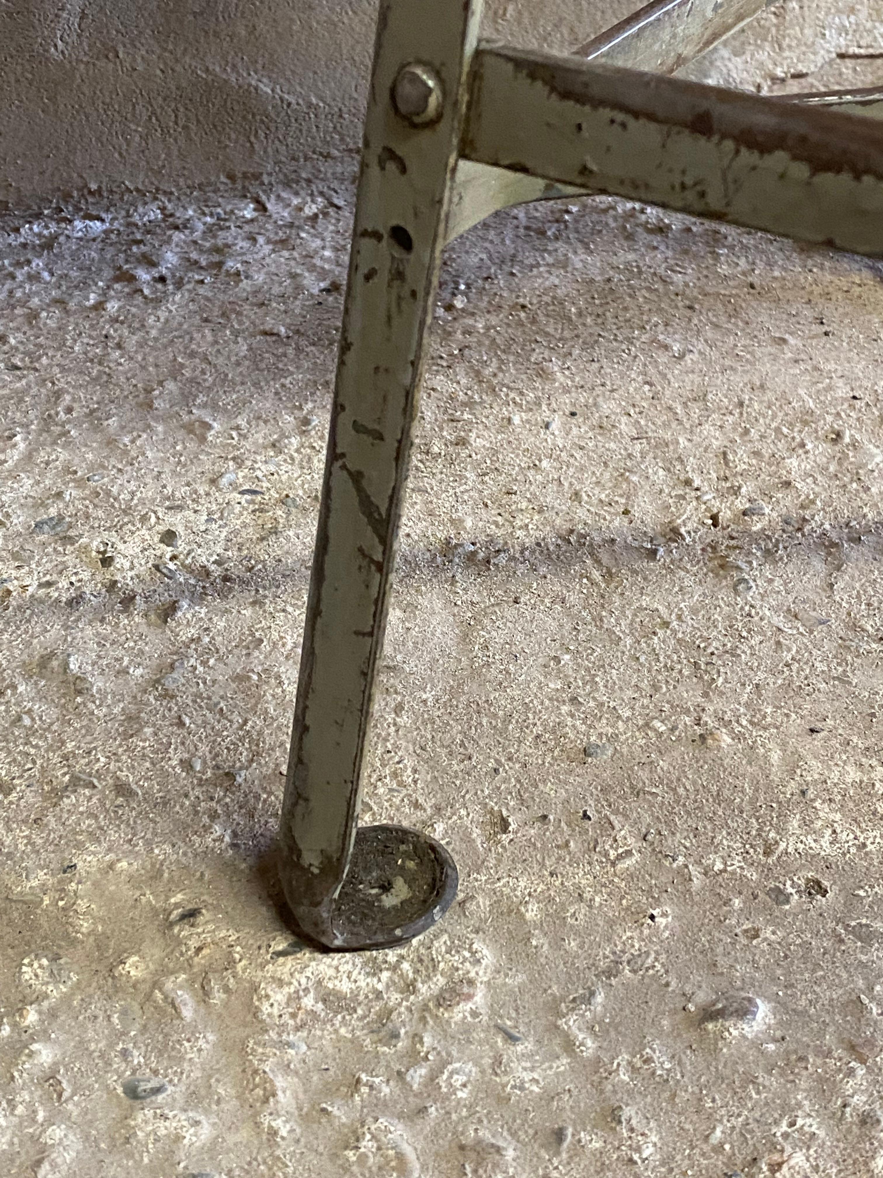 American Angle Steel Inc. Adjustable Industrial Stool