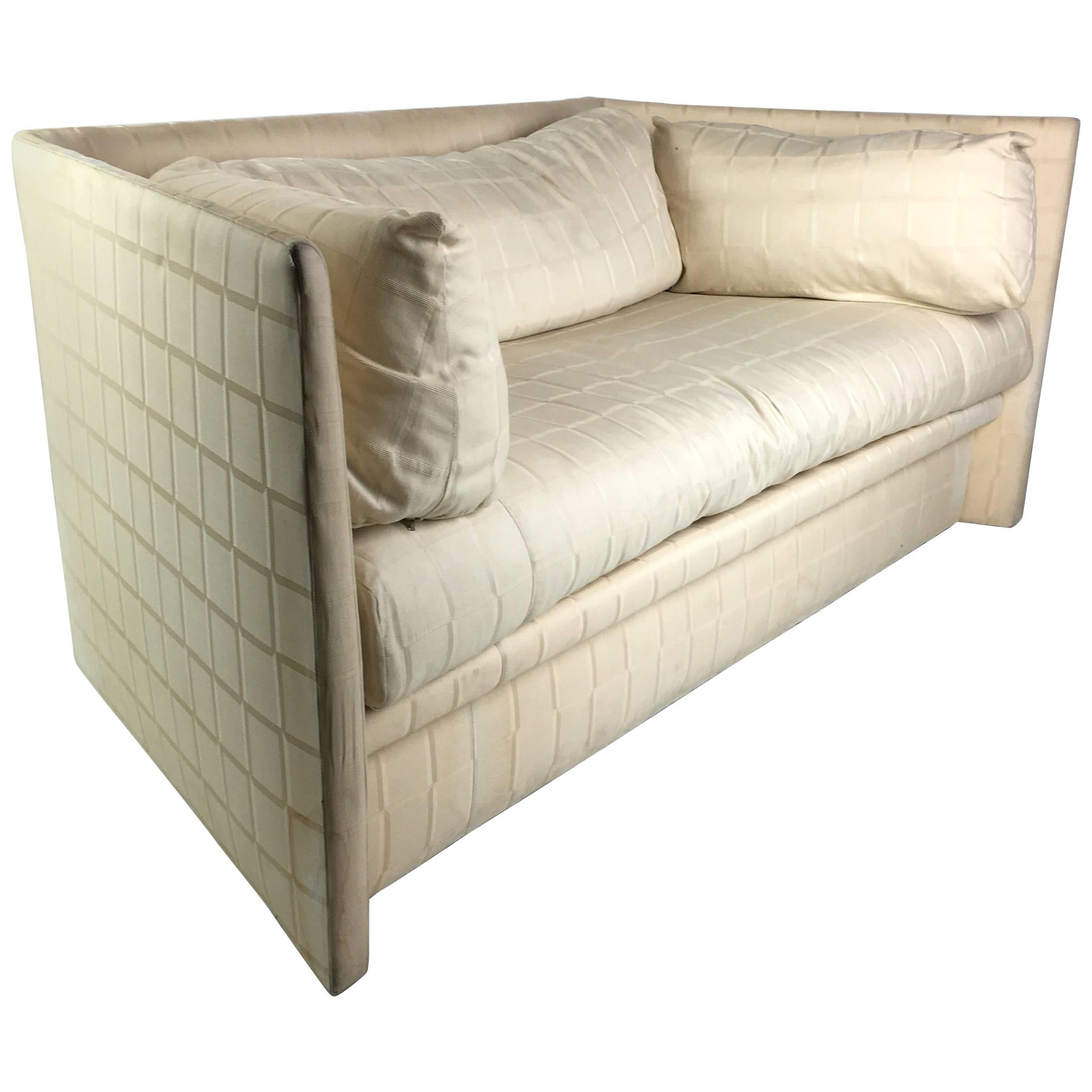 Angled Sides Sofa by John Saladino for Baker