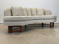 Angled Sofa by Edward Wormley for Dunbar