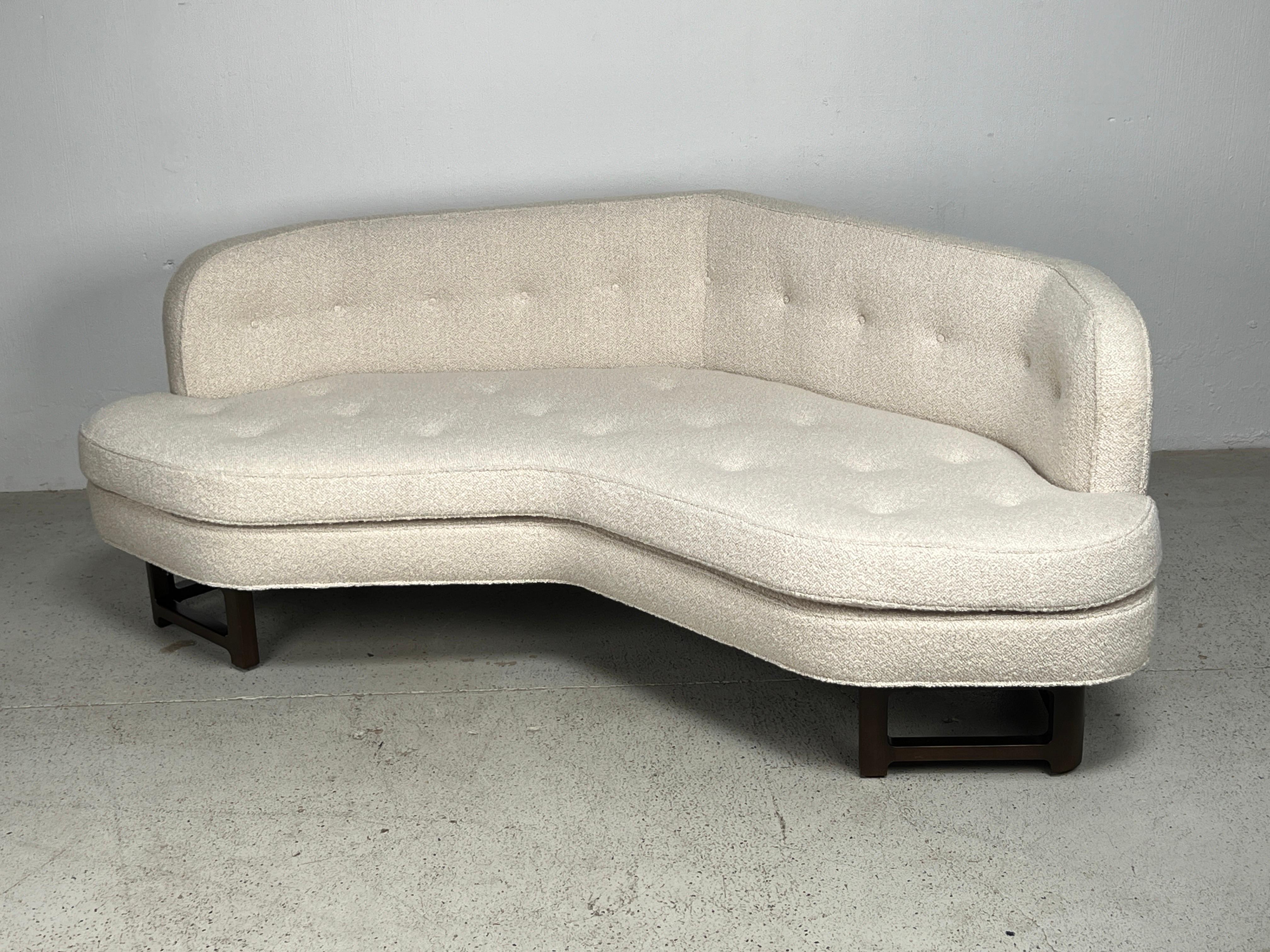 Angled Sofa by Edward Wormley for Dunbar In Good Condition In Dallas, TX