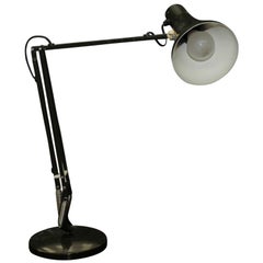Anglepoise by Herbert Terry Apex 90 Articulated Desk Lamp in Racing Greene & Greene 1970s