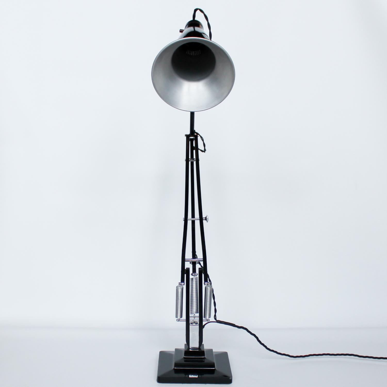Metal Anglepoise Desk Lamp by Herbert Terry & Sons Designed by George Carwardine