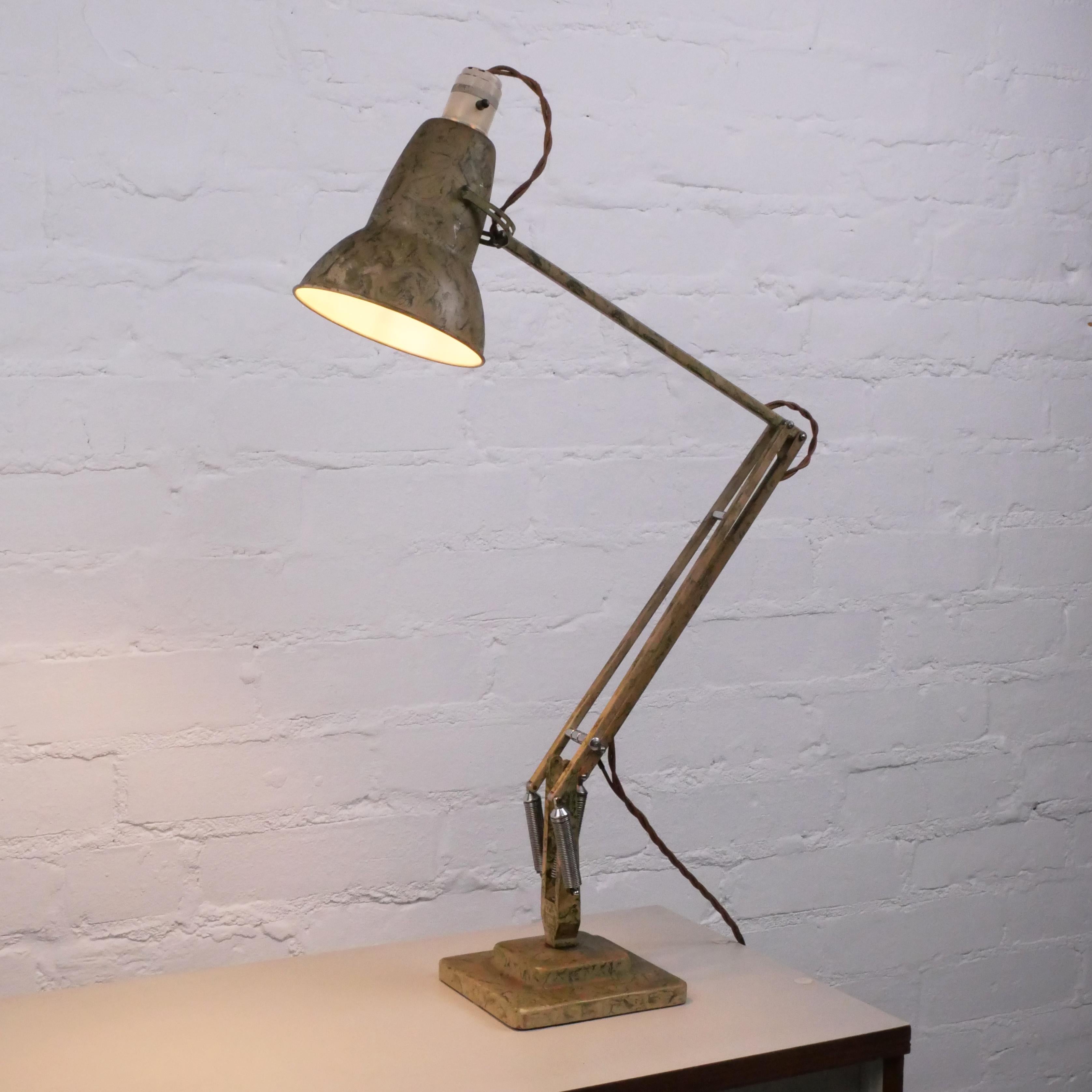 Mid-Century Modern Lampe Anglepoise modèle 1227, mi-siècle, originale, recâblée et entièrement fonctionnelle en vente