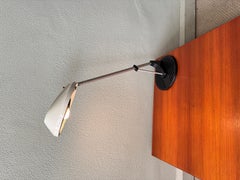 Anglepoise Model 90 Desk Lamp Black White Metal Industrial Design UK 1980s