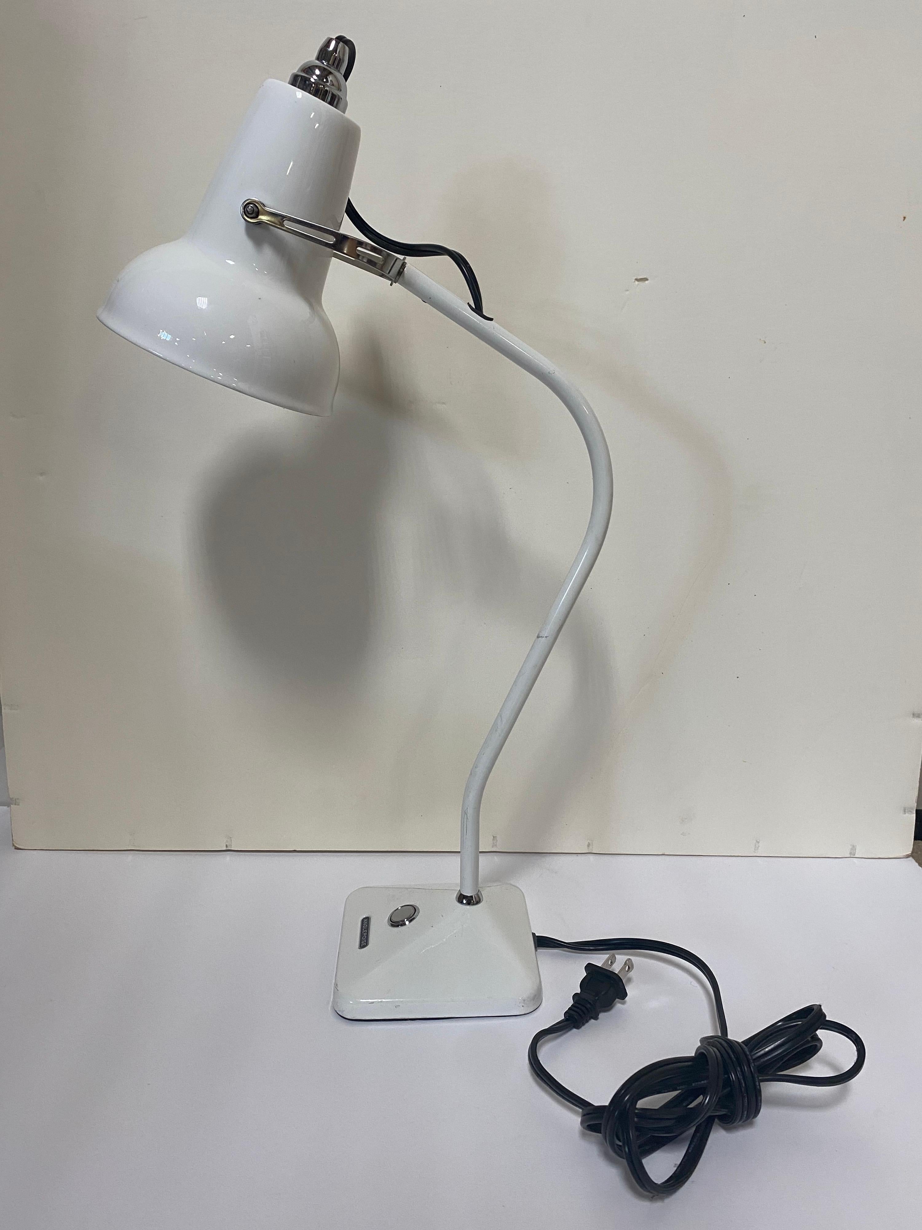 Anglepoise White Model 1227 Mini Desk Lamp 1