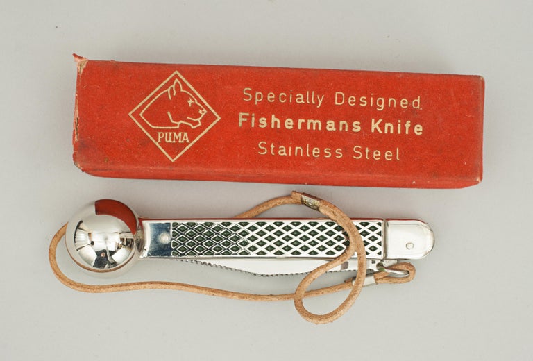 Angler's Combination Pocket Knife and Priest by Puma at 1stDibs | puma  fishing knife