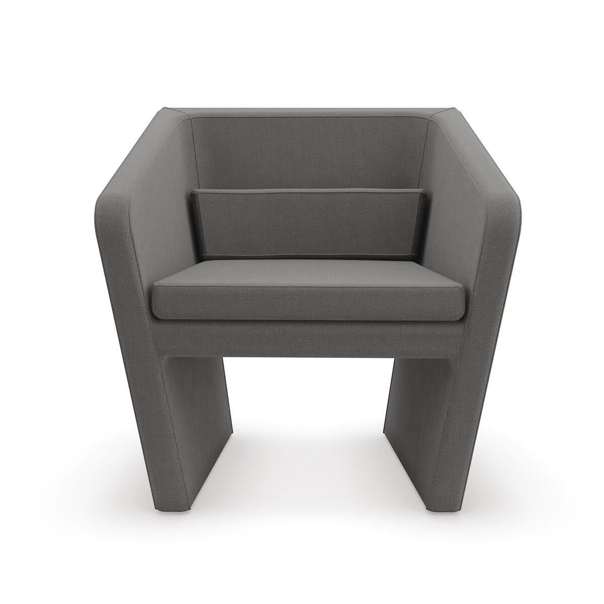 Mid-Century Modern Angles Mod Armchair For Sale