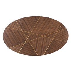 Angles, Oval Modern Coffee Table
