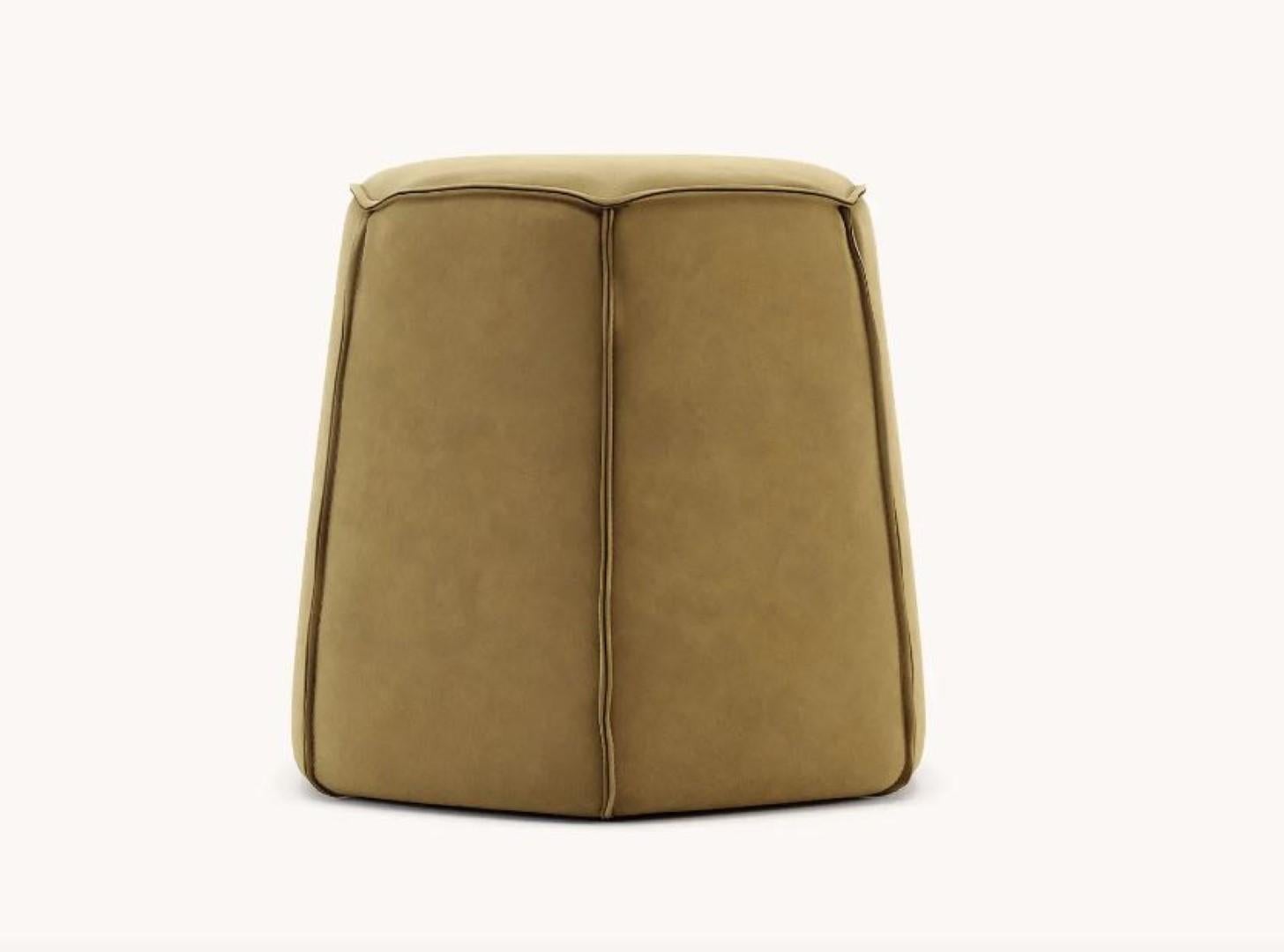 Post-Modern Angles Pouf by Domkapa For Sale