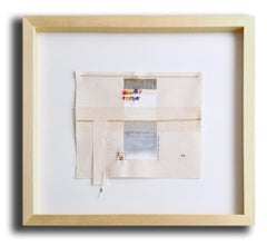 Intenciones del Silencio III. Mixed media on canvas