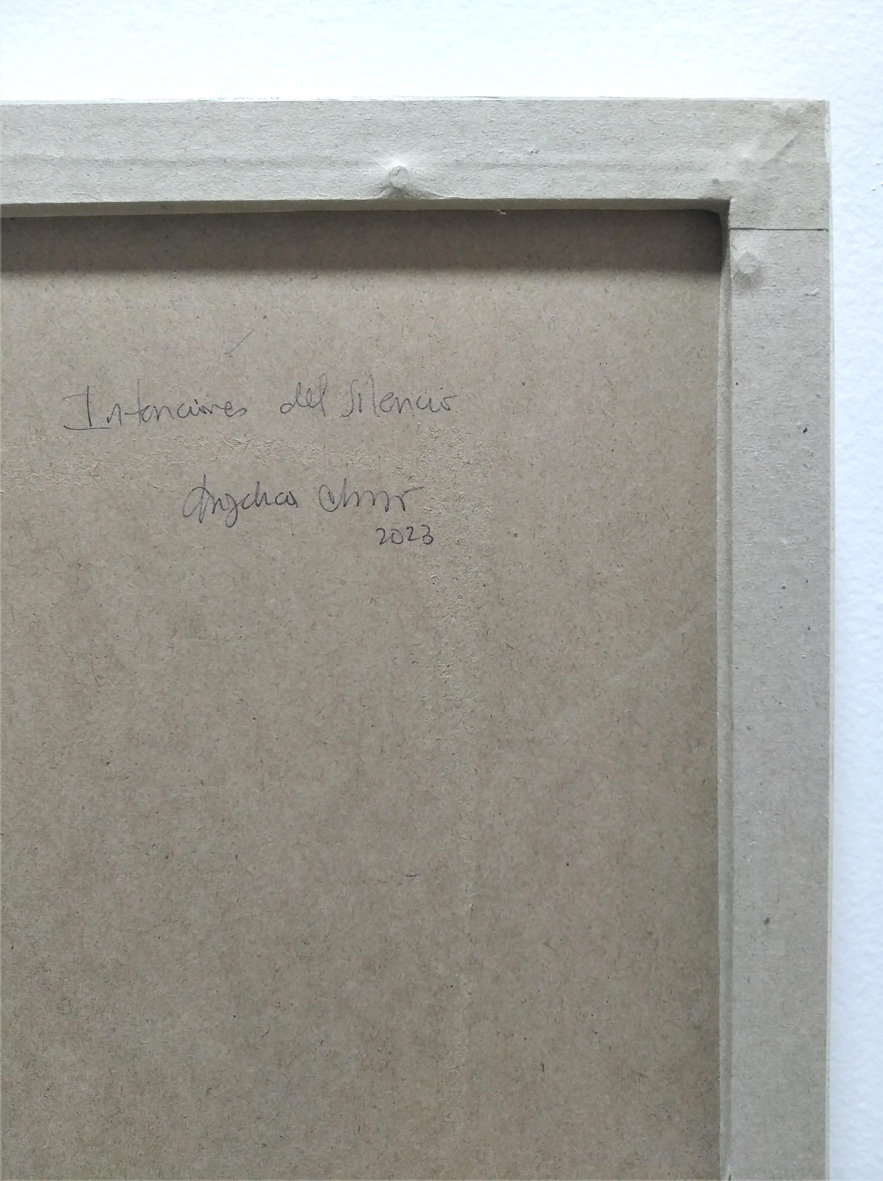 Intenciones del Silencio XIX. Technique mixte sur toile en vente 3