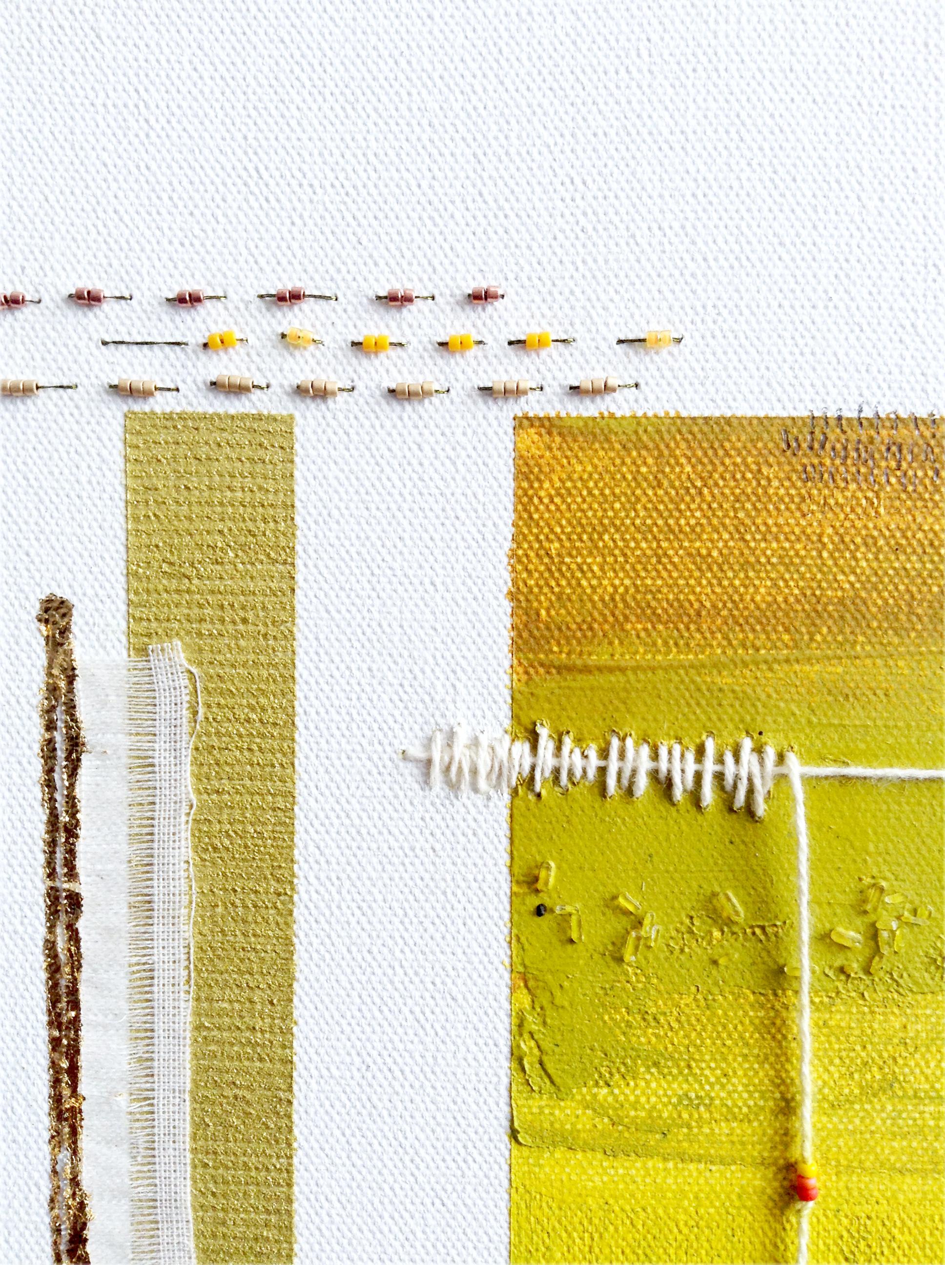 Triptyque : Intenciones del Silencio XI, XIII et X. Technique mixte sur toile en vente 1