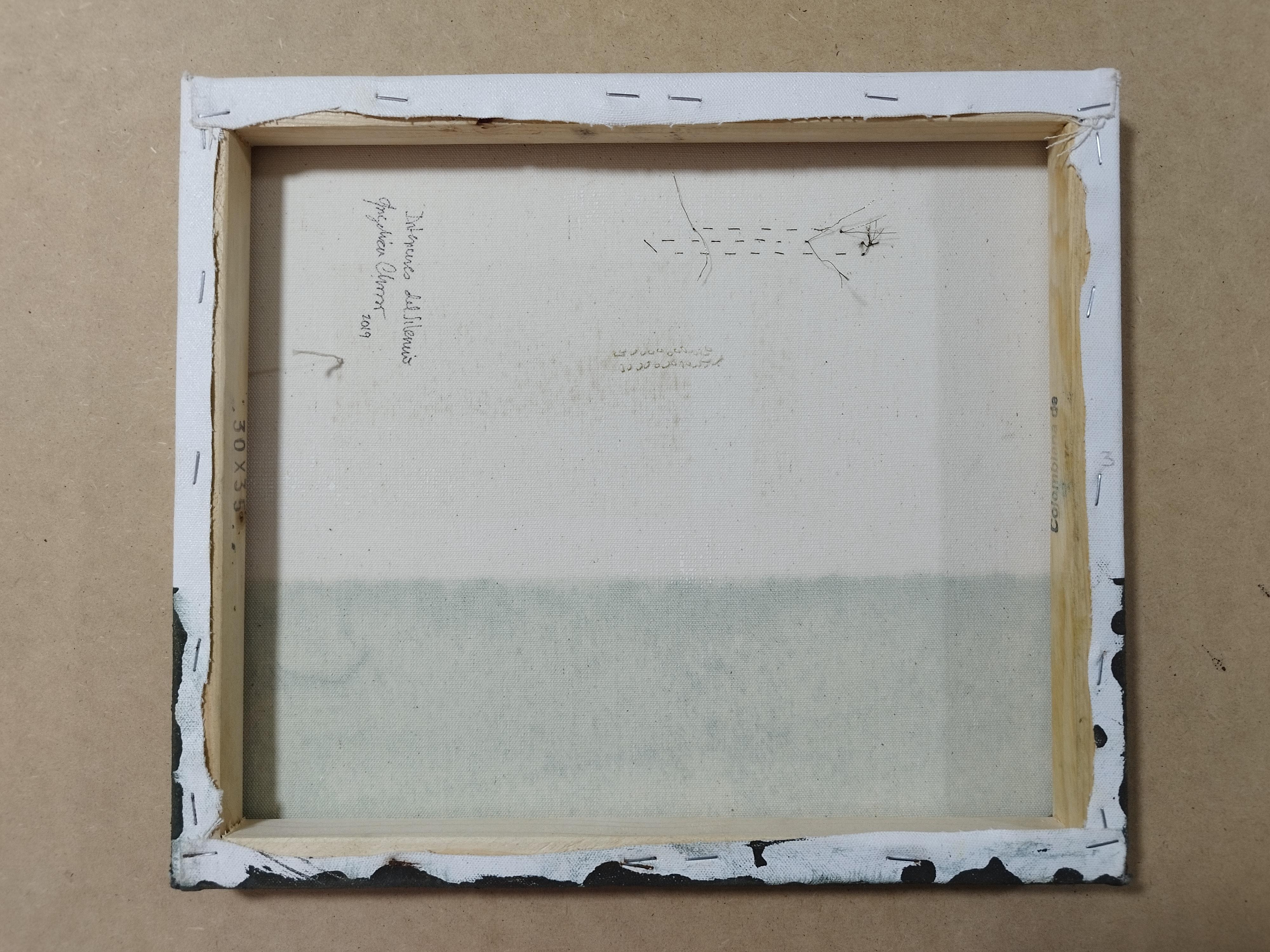Triptyque : Intenciones del Silencio XI, XIII et X. Technique mixte sur toile en vente 3