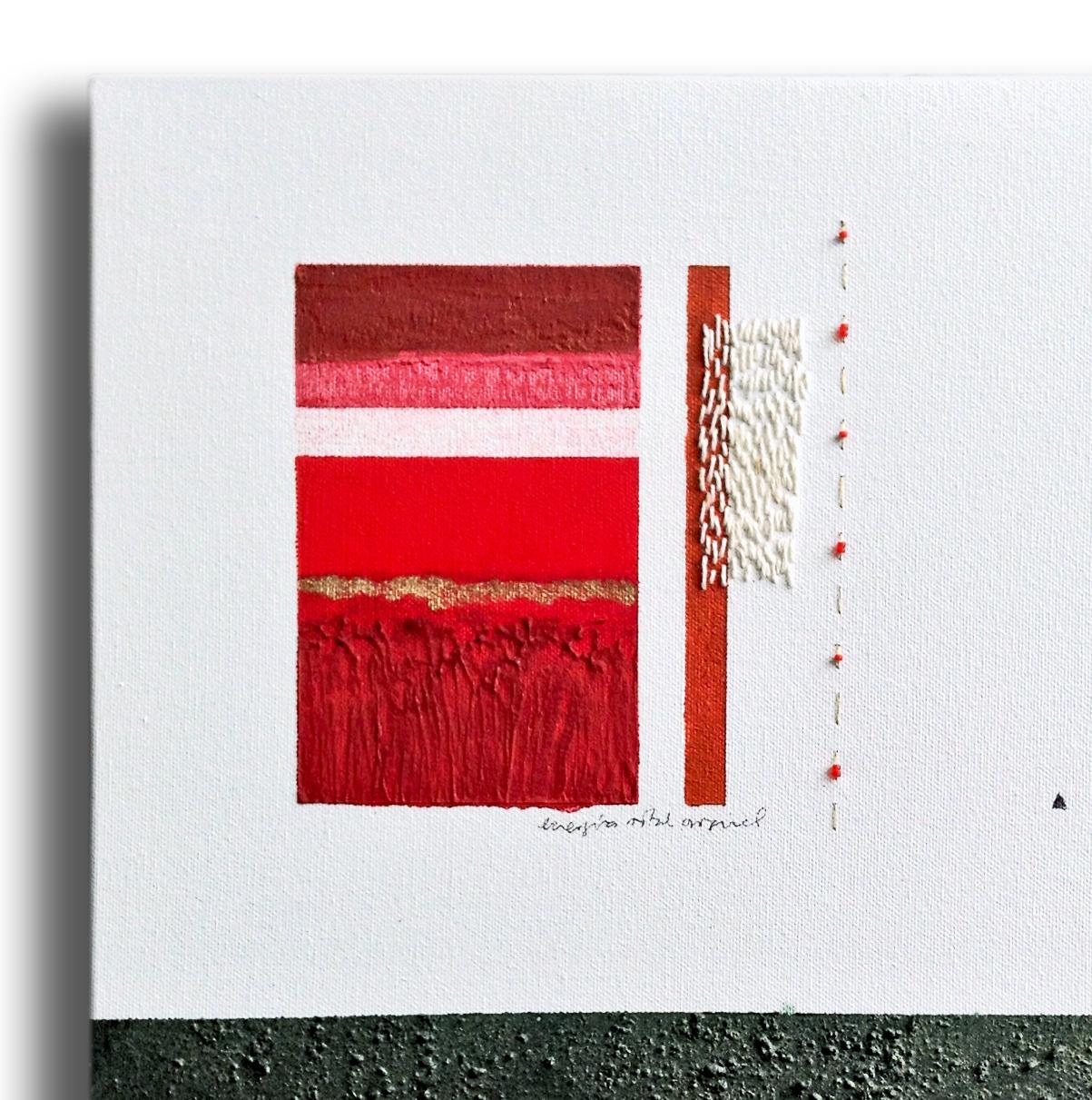 Triptyque : Intenciones del Silencio XI, XIII et X. Technique mixte sur toile en vente 4