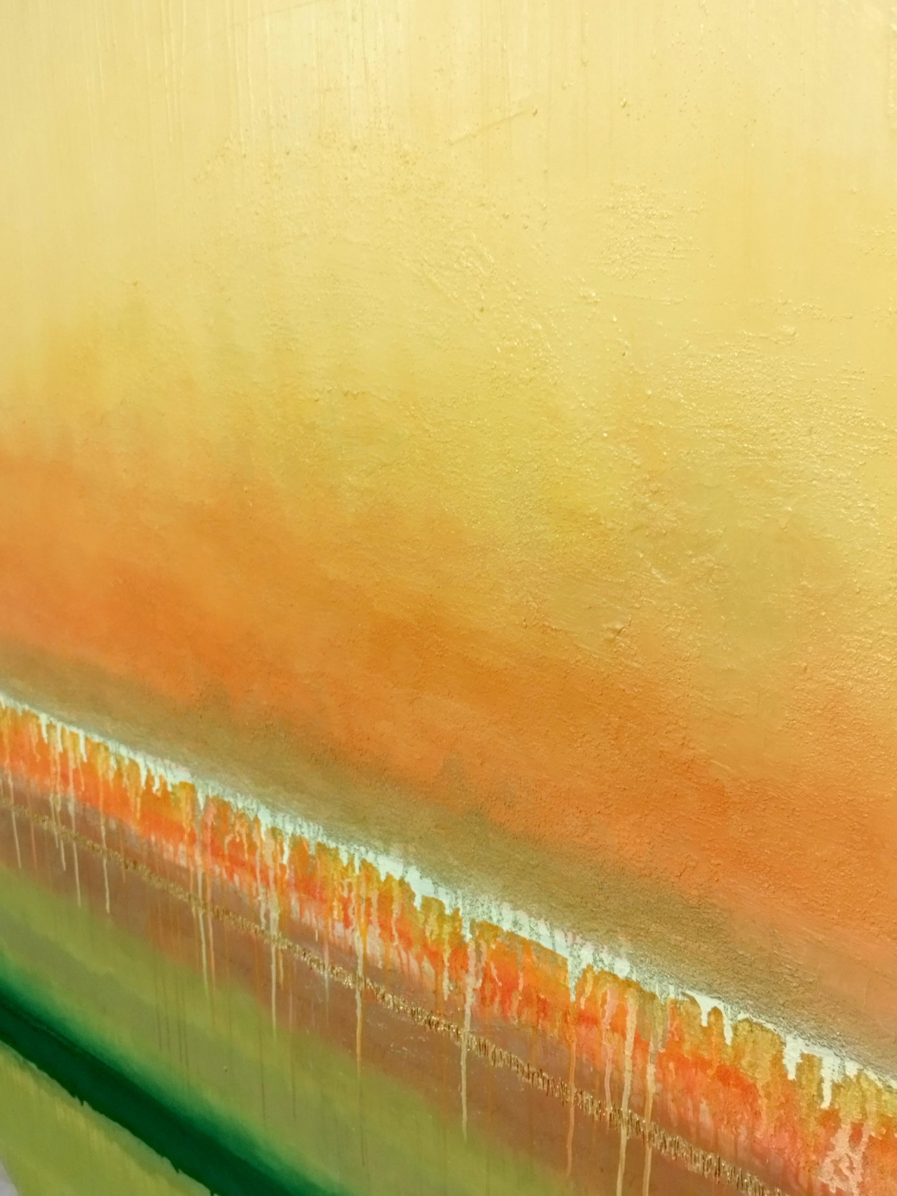 Sagrada Dualidad III und II, Diptychon. Öl auf Leinwand (Braun), Abstract Painting, von Angélica Chavarro Franco