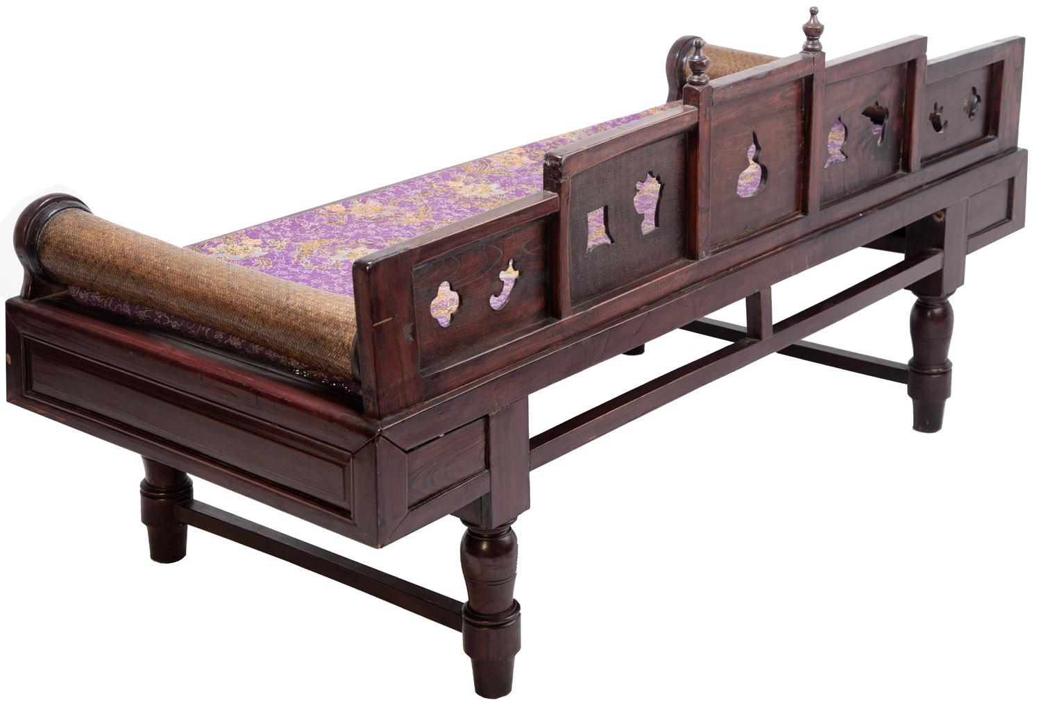 Tibetan Anglo Aian Cane Daybed For Sale
