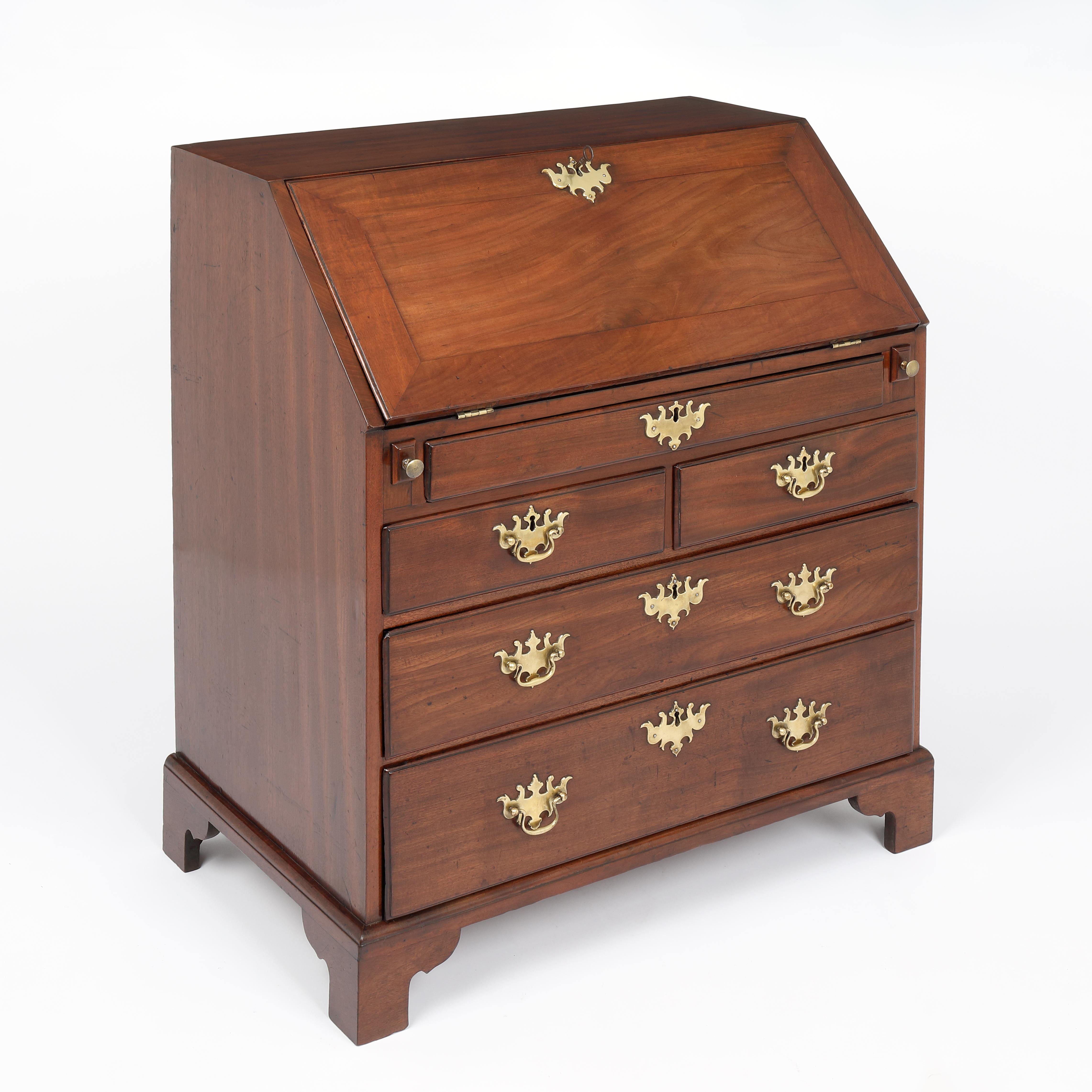 George II Anglo Chinese/Chinese Export Qianlong Bureau For Sale