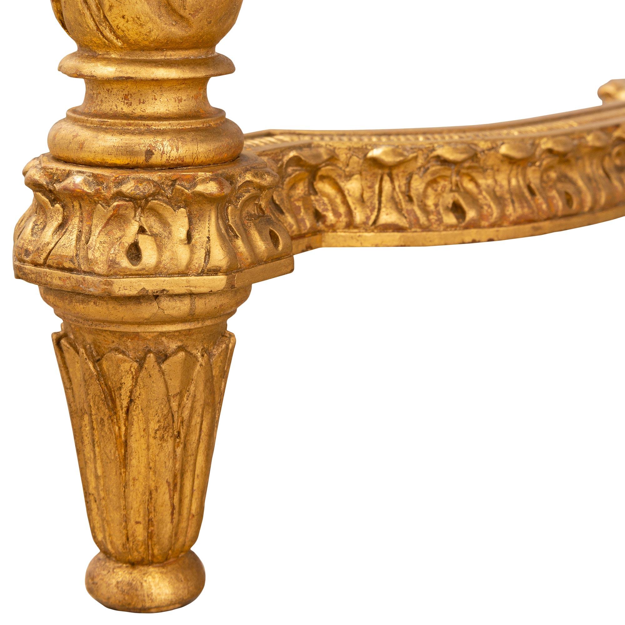 Anglo-French 19th Century Louis XVI St. Center Table For Sale 6