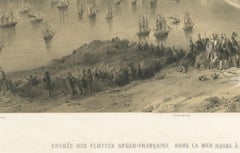 Anglo-French Fleet Entering the Black Sea from the Bosphorus – Crimean War, 1854