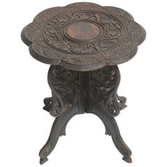 Anglo Indian Accent Table