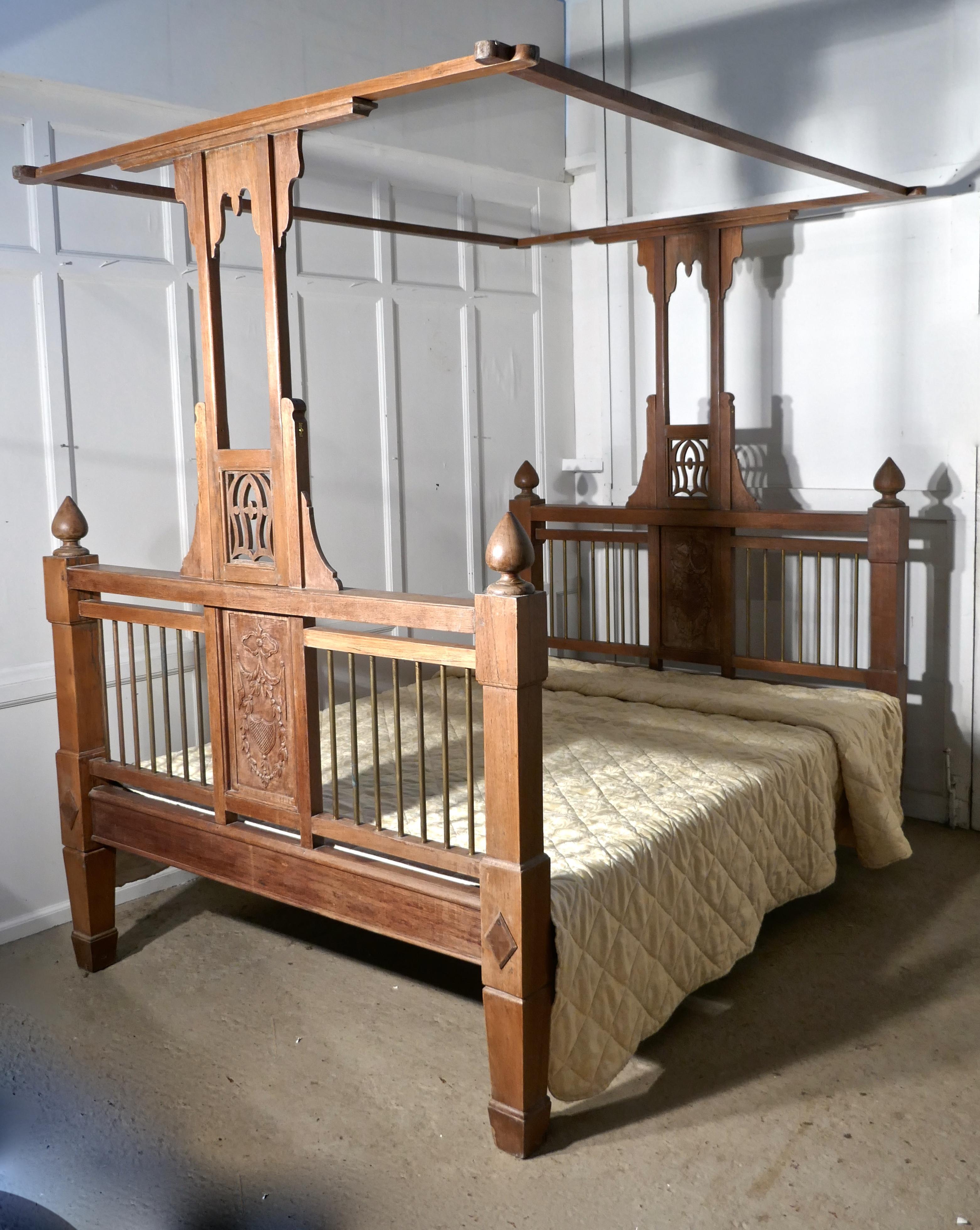 anglo indian bed