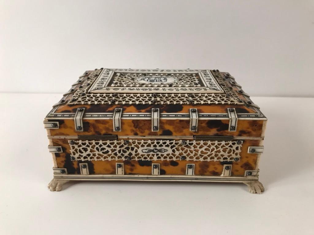 tortoise shell jewelry box